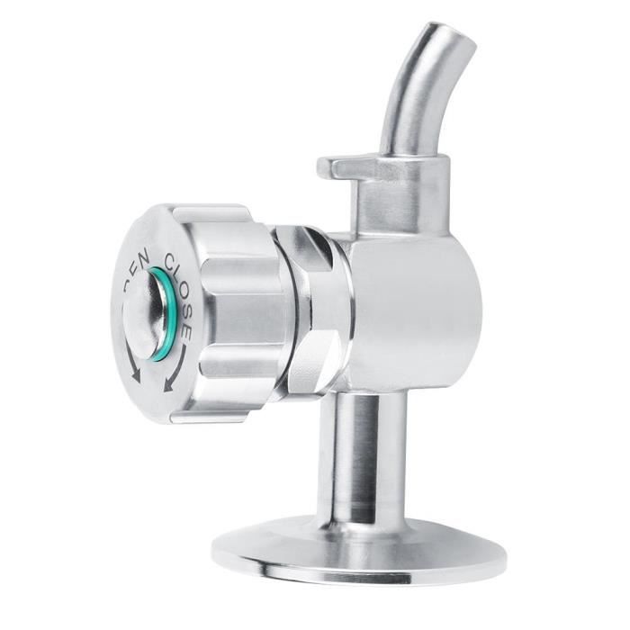 Tige D'extension Pour Robinet - Acier Inoxydable, Longueur 57mm - Pour Plan De Travail épais Cuisine/salle De Bain - Avec écrou Et Joints Accessoire Robinet Plan Travail épais