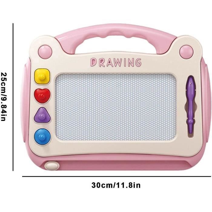 Ardoise Magique - VGEBY - Enfant Tableau de Dessin Magnétique Effaçable - Vert - Jouet Educatif