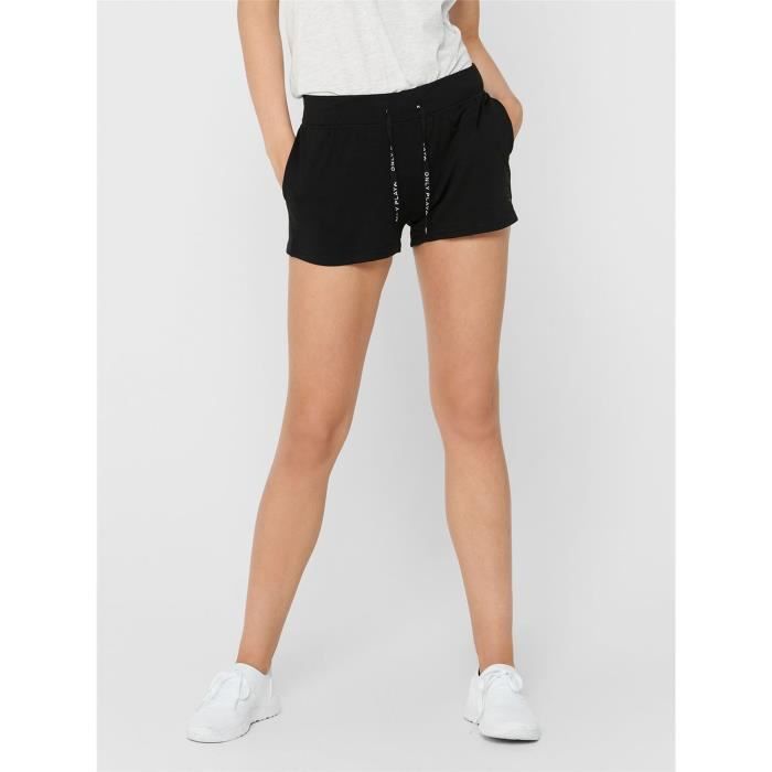 Shorts de jogging pour femme ONLY PLAY 15189170 Performance Noir