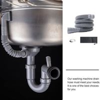 TUYAU D'ÉVACUATION FLEXIBLE Et Extensible Pour Climatiseur 2M/5M Tuyau D'entré EUR 8,74