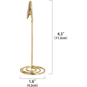 Porte-noms Doré à L'or Fin 24 Carats - Modèle Cygnes - Lot De 6 - Fabriqué France