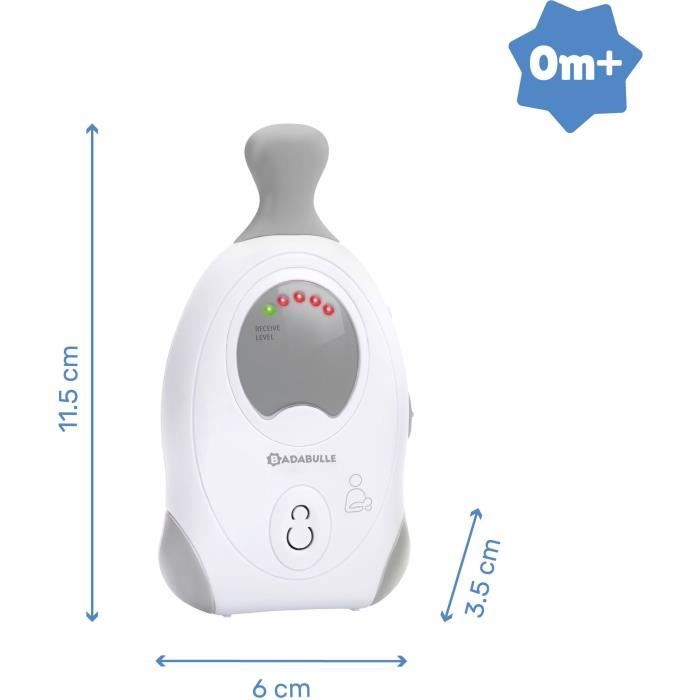 BADABULLE Baby Online 300m+ Babyphone Audio avec Veilleuse - Cdiscount  Puériculture & Eveil bébé