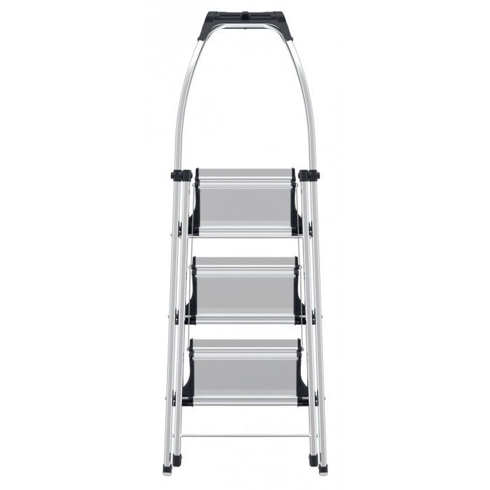 Marchepied Pliable 4 Marches WERKA PRO - Robuste Et Confortable Pour Maison Et Bricolage