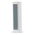 1 PCS Mini Climatiseur Nomade Blanc – 4000mAh, Télécommande – Mural, Bureau Rafraîchissant pour Usage Personnel Aucuneary