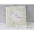 Faire Part Mariage Decoupe Laser Achat Vente Pas Cher