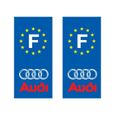 Sticker pour plaque d'immatriculation - Audi-0