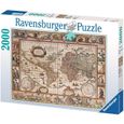 Puzzle 2000 pièces - Mappemonde 1650 - Ravensburger - Puzzle adultes - Dès 14 ans-0