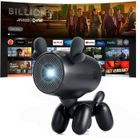 Isinbox Vidéoprojecteur Mini Portable avec Wi-Fi Bluetooth Full HD 1080P avec Netflix Android,avec PC, Xbox, TV Stick, smartphone