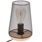 ATMOSPHERA CRÉATEUR D'INTÉRIEUR Lampe "Zely" gris H23cm - Atmosphera createur d'interieur