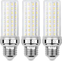 Ampoule LED maïs 20 W, ampoule à incandescence équivalente à 150 W, lumière blanche chaude 3 000 K, ampoule à vis Edison E27.-MCJ
