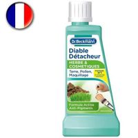 Dr. Beckmann - Diable Détacheur Herbe & Cosmétiques 50 ml - Détachant spécifique pour taches d'herbe, terre, pollen, maquillage