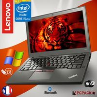 Ordinateur Portable - UltraBook Lenovo Thinkpad X250 Intel Core i5 @ 2.30GHz 4Go RAM 320Go HDD WEBCAM WINDOWS 8 PRO
