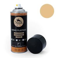 Peinture Plastique haute résistance : intérieur et extérieur SOFOLK - 9-BEIGE CLAIR BRILLANT - Aérosol 400ml - PEINTURE AUTO