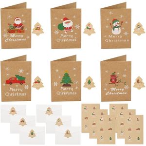 8 X Noël Merci Carte Notelets avec enveloppes-écrire votre propre