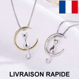 Thomas Sabo Femme Pendentif Charm Lune Nacre Argent Sterling 925 ; Plaqu/é Or Jaune 18 Carats Y0005-429-14