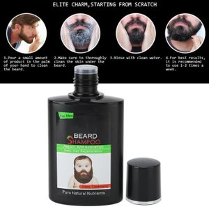 MOUSSE À RASER - GEL Drfeify Shampooing pour barbe 100 ml Shampooing de lavage de barbe pour hommes shampoing nettoyant en profondeur hygiene manuelle