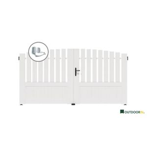 Portail Neuf Pvc Portail En Pvc Achat Vente Pas Cher