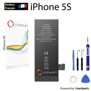 Batterie téléphone OuiSmart® BATTERIE POUR IPHONE 5S INTERNE NEUVE DE
