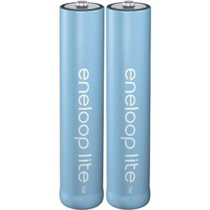 PILES Panasonic eneloop lite HR03 Pile rechargeable LR3 (AAA) NiMH 550 mAh 1.2 V 2 pc(s)