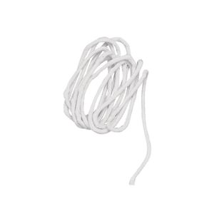1// 2 Pouces M/èche de Lampe /à Huile Plate en Coton M/èche de Lanternes /à lHuile Rouleau de 6 Pieds avec 4 mm par 5 Pieds Remplacement de Coton Tress/é Rond Br/ûleur /à M/èche