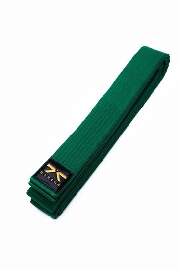 Ceinture Verte Playwell Avec Bande Blanche - Karaté, Taekwondo, Judo - Adulte/enfant - Neuve