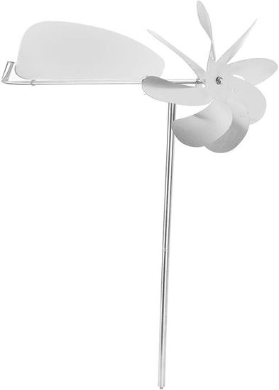 Moulin à Vent Rotatif à 360° En Métal Avec Design 3D, Pour Décoration