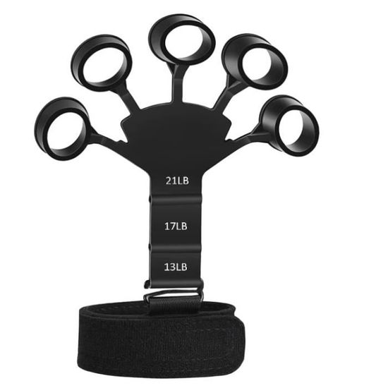 2 Hand Grips Réglables 5-60 Kg – Entraîneur Avant-Bras Poignée Longue, Musculation Doigts Poignet – Force & Endurance