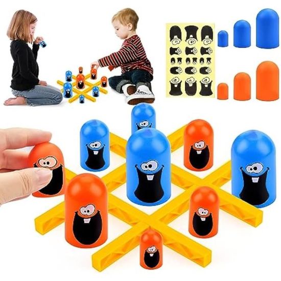 Gobblet Mampfer, Tic Tac Toe Game, Giochi da tavolo per 2 giocatori Big