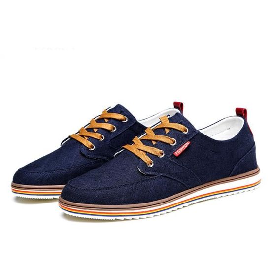 chaussure toile homme