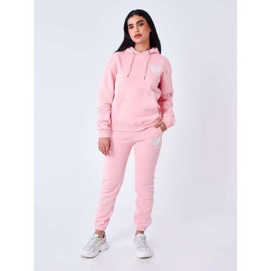 Sweat à Capuche Project X Paris - Broderie Cœur Brisé, 55% Coton 45% Polyester