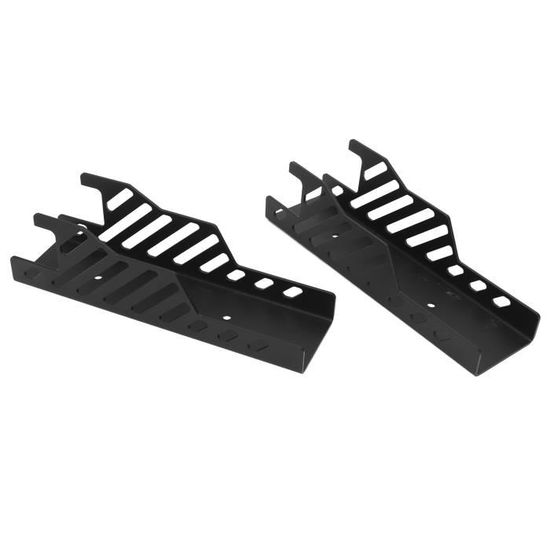 Panneau MOLLE En Alliage Aluminium Pour Lit De Camion - 810 X 340 X 2 Mm - Fixation Sur Rails L, Organisation D'outils