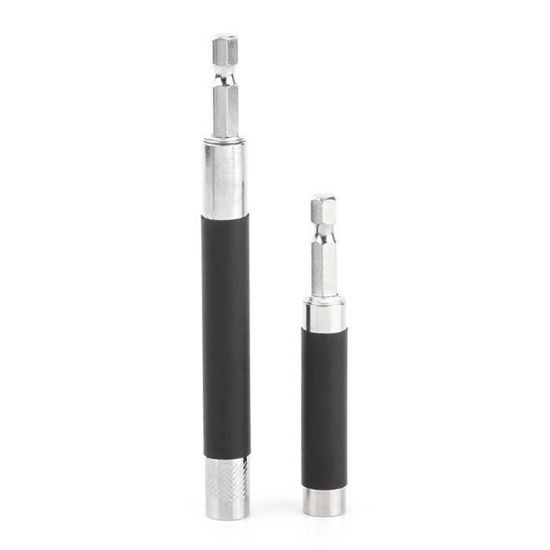 Lot De 5 Porte-Embouts Magnétiques 1/4” – Pour Visseuse, Perceuse – Acier Inoxydable – Aimant Puissant