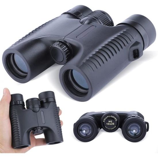 Jumelles Compactes Pour Adultes Et Enfants, 10 X 25 Pour Observation