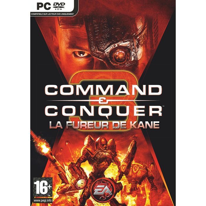 Electronic Arts Command &Amp; Conquer La Fureur De Kane / Jeu PC Dvd-R
