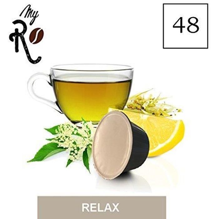 48 x Dosettes / Capsules compatibles Dolce Gusto® tisane relax - MyRistretto