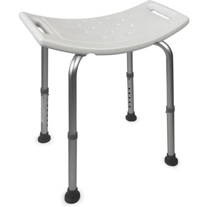 Tabouret de douche, Mod. San Fermín, Marque européenne, Siège de douche, Pour personnes âgées et handicapées, Aide à la toilett A29