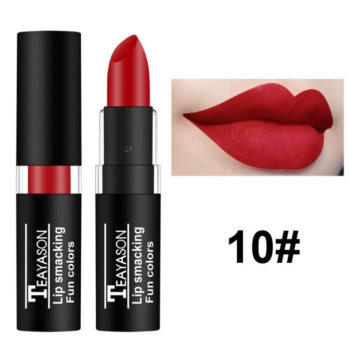 rouge à lèvres Nouveau rouge à lèvres longue durée imperméable mat liquide brillant à lèvres Lip Liner cosmétiques JCH90411681J_Ion