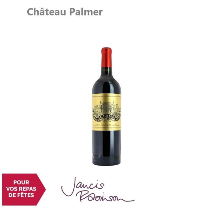 Château Palmer Alter Ego de Palmer Rouge 2016 - 75cl - Appellation AOC Margaux - Vin Rouge de Bordeaux - 16.5-20 Jancis Robinson -