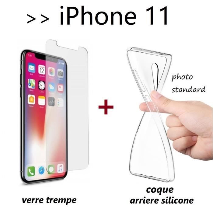 VERRE TREMPE IPHONE 11