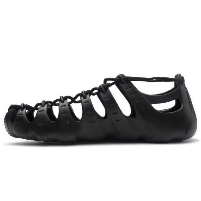 Black 11 -ONEMIX 2021 D'été Hommes Femmes Décontracté Chaussures D'eau Multifonction En Caoutchouc Semelle Sandales Homme de P