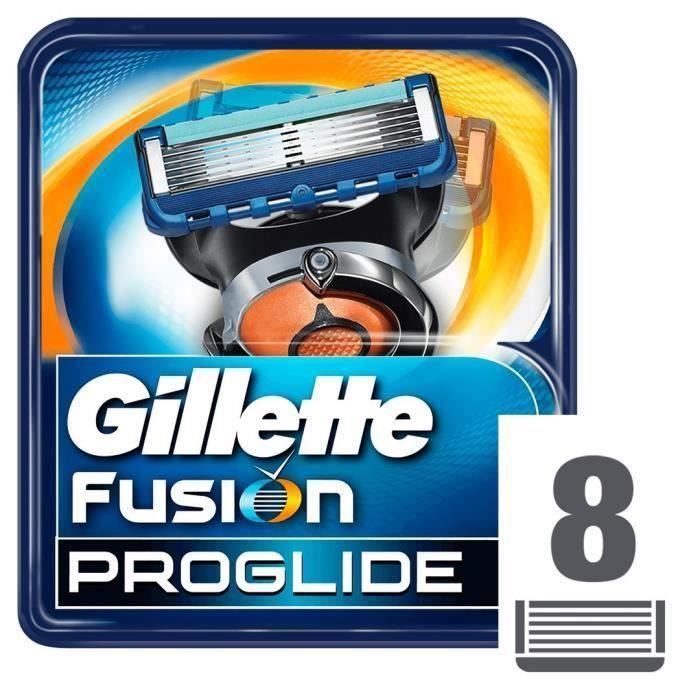 GILLETTE Lames Proglide FlexBall (pack de 8) KK74