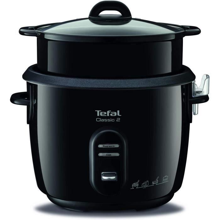 RIZ Tefal RK103811 Classic Cuiseur à Riz Noir Métallisé1