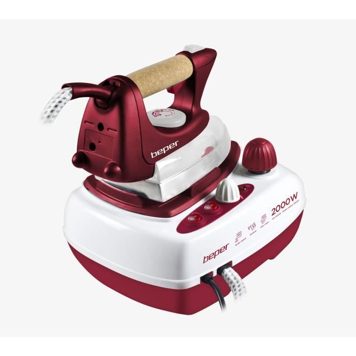 BEPER 50000 Centrale vapeur - 200 W - Blanc et rouge