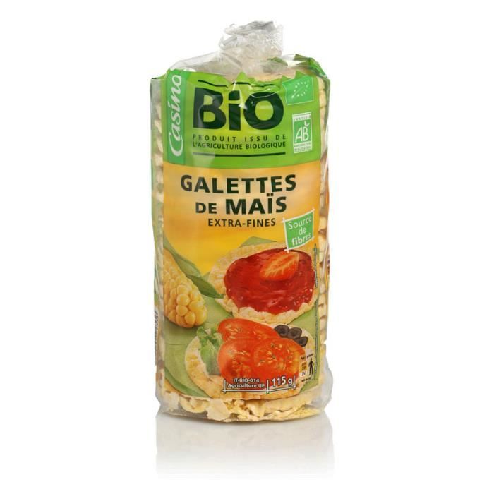 Galette de mais 115 g - BIO