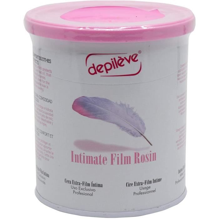 Depileve Intimate Film Rosin Cire pour épilation professionnelle flexible 800 g