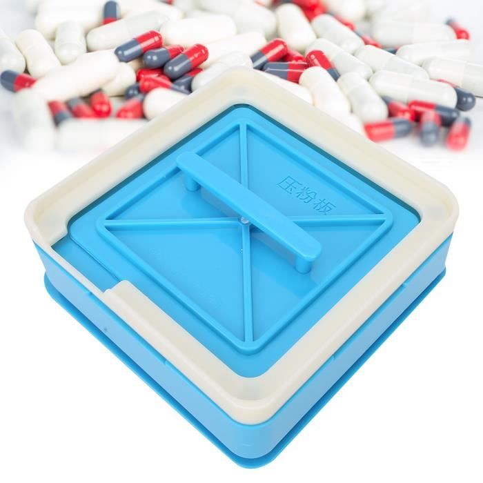 Trous Capsules Outil De Remplissage Vide Capsule Plaques Capsule Machine De Remplissage (1 #bleu) HB018 -QNQ
