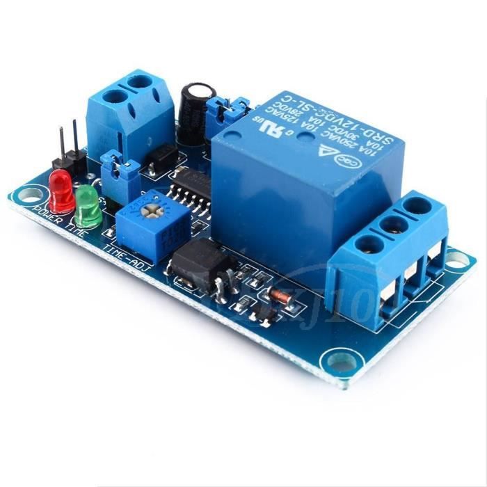 Temporisation du déclencheur 12V relais temporisateur module commutateur minuterie -OHL -XIF