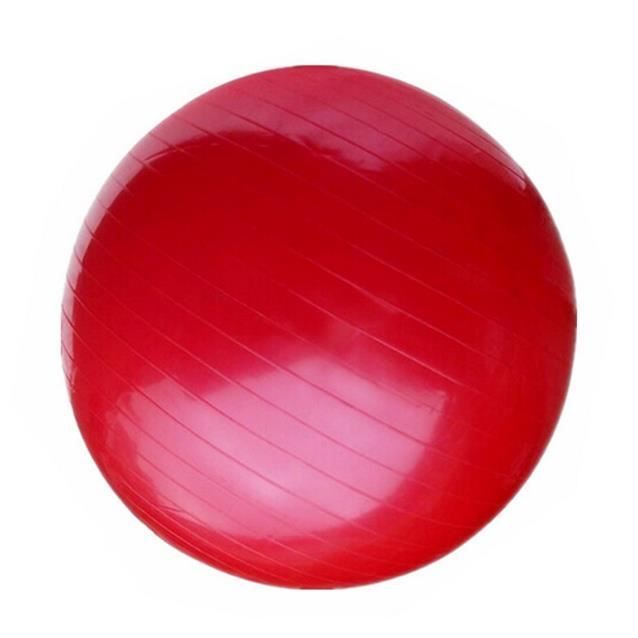 Ballon de yoga épaississement de la balle avec ballon de fitness (Rouge)