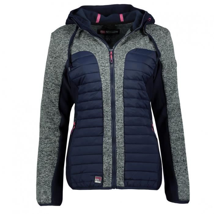 Veste Geographical Norway modele taqueuse lady 054 femme - Bleu marine