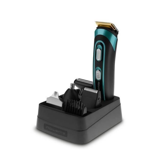 Tondeuses pour cheveux admirable rasoir electrique rowenta trim style 7 in 1 noir bleu